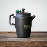 Jianshui Teapot - Green Camelia 绿茶花