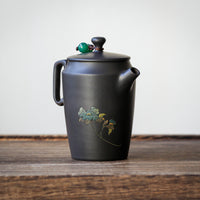 Jianshui Teapot - Green Camelia 绿茶花