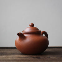 Lianzi 莲子 - Yixing teapot, Jiangponi red clay