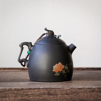 Jianshui Teapot - Peony 牡丹
