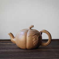 Pumpkin 南瓜 - Mini Yixing Teapot in Duanni yellow clay