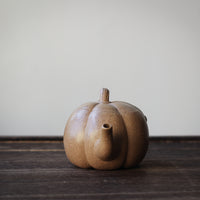 Pumpkin 南瓜 - Mini Yixing Teapot in Duanni yellow clay