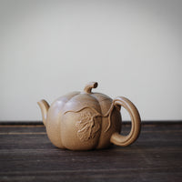 Pumpkin 南瓜 - Mini Yixing Teapot in Duanni yellow clay