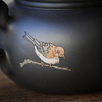 Jianshui Teapot - Red Sparrow 麻雀