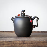 Jianshui Teapot - Robin and Cherry blossoms 知更鸟, 樱花