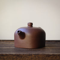 Small Tian Di Fang Yuan 天地方圆 - Yixing teapot, Zini purple clay