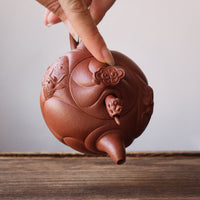 Fish Becoming Dragon 鱼化龙 - Yixing Teapot, Jiangponi Clay