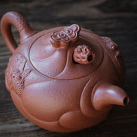 Fish Becoming Dragon 鱼化龙 - Yixing Teapot, Jiangponi Clay