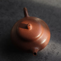 Jigu 汲古 - mini-yixing in Zhuni Red Clay - Eastern Leaves