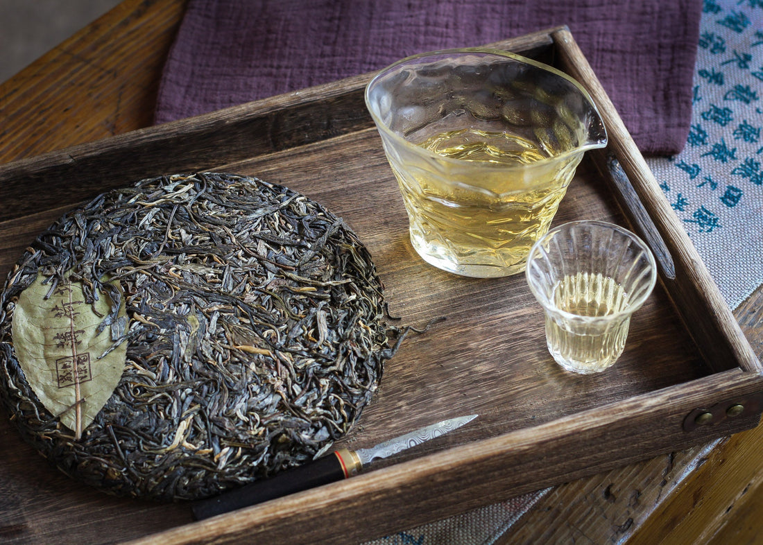 2020 Bohetang Shengpu 薄荷塘 - Yiwu Terroir - Eastern Leaves