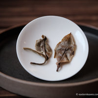 Yueguangbai white tea cake, ancient tree gushu white tea, yunnan, china