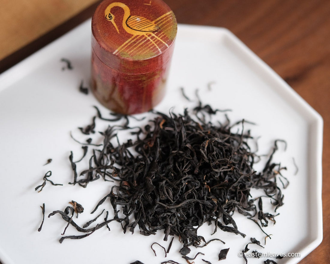Hong fo shou buddha hand red tea, HONGCHA or dark tea, premium loose-leaf tea from China