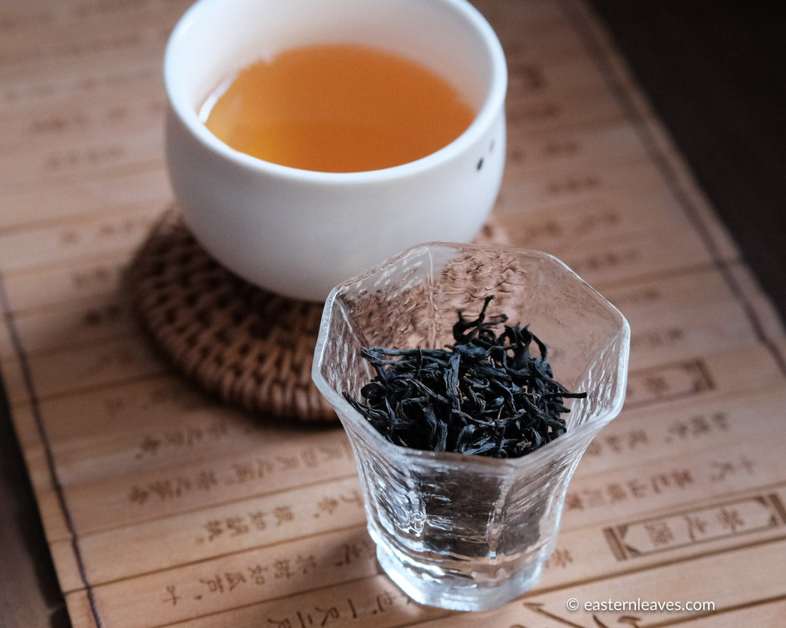 Hong fo shou buddha hand red tea, HONGCHA or dark tea, premium loose-leaf tea from China