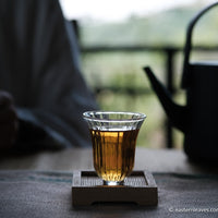 glass cup for Chinese tea, gongfucha brewing