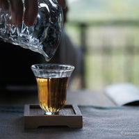 glass cup for Chinese tea, gongfucha brewing