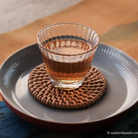 Jinmudan rock tea Wuyishan yancha, from Banyan premium area farmer, in glass cup teaware