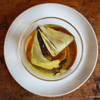 Qimen Zongzi - Bamboo wrapped Red Tea - Eastern Leaves