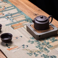 Table runner - Chinese Paintings - Eastern Leaves