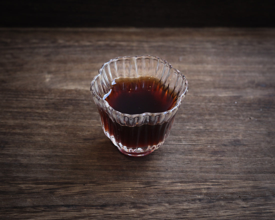 2024 Mahei Pu'er Shu: stone-pressed cake