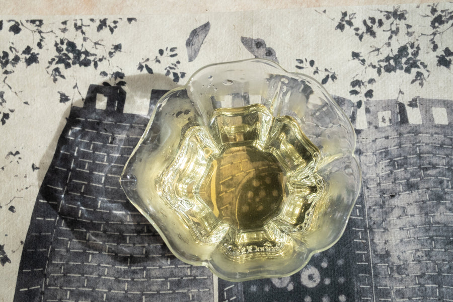 2025 Nannuo Sheng Pu'er, Wild Forest Stone - pressed cake - Eastern Leaves