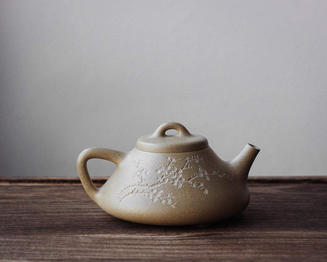 Shipiao 石瓢 - Yixing Teapot, Benshan Luni Green Clay