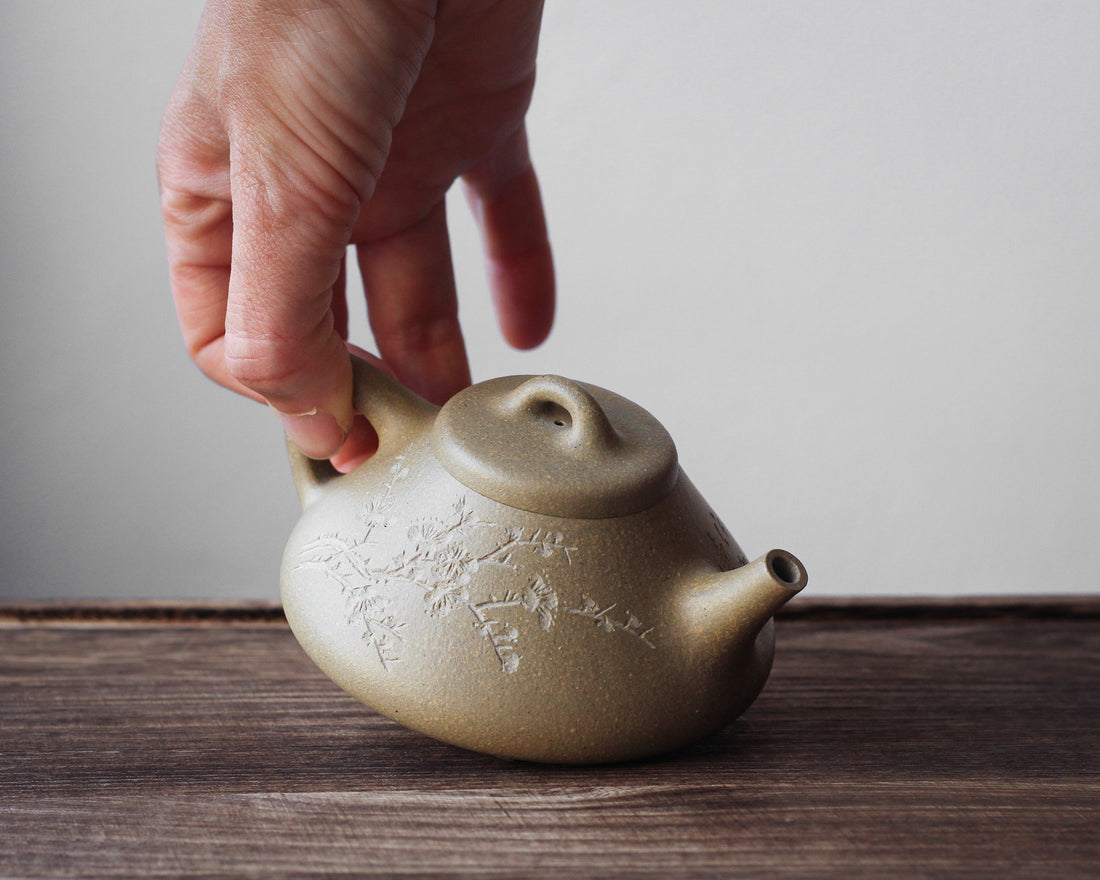 Shipiao 石瓢 - Yixing Teapot, Benshan Luni Green Clay