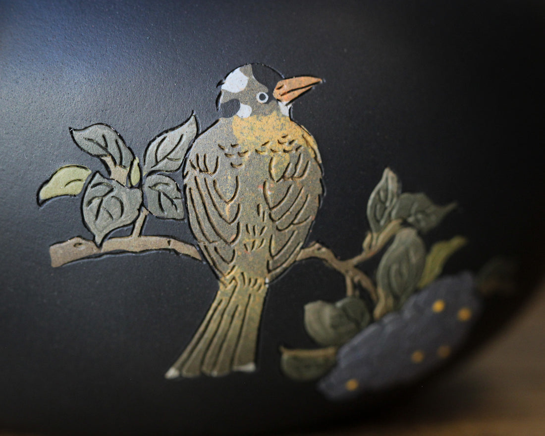 Jianshui Teapot -Bulbul Songbird 白头鹎