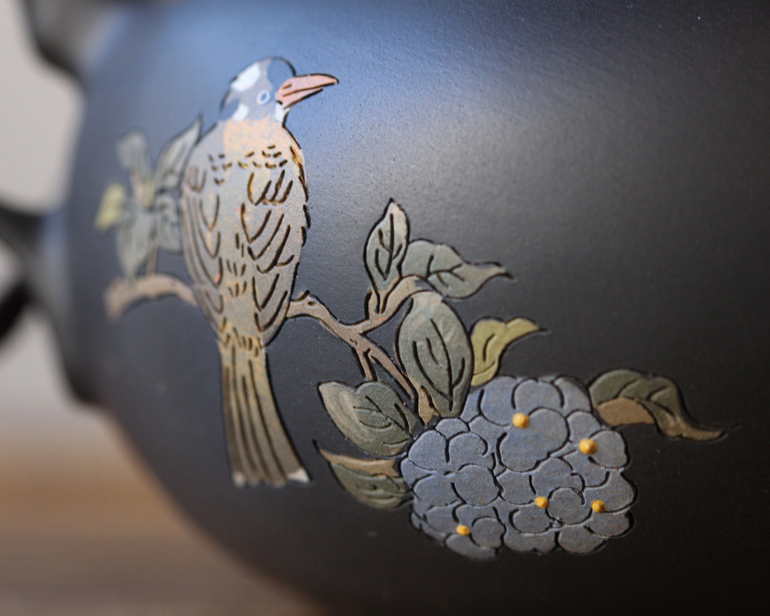 Jianshui Teapot -Bulbul Songbird 白头鹎