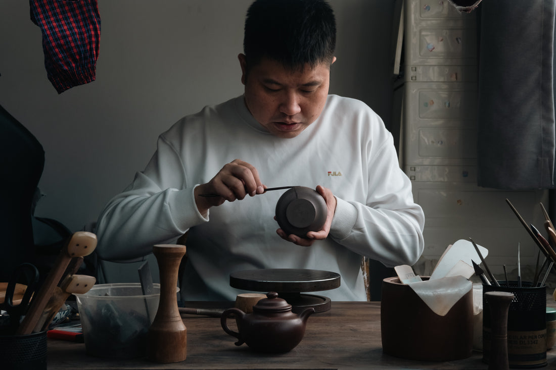 Longdan 龙蛋 - Yixing Teapot, Duanni yellow clay