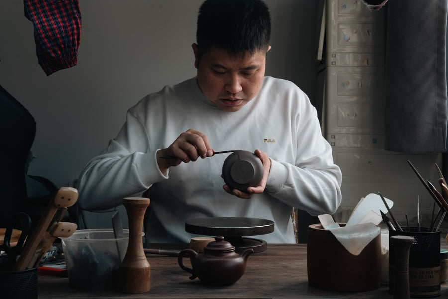 Longdan 龙蛋 - Yixing Teapot, Duanni yellow clay