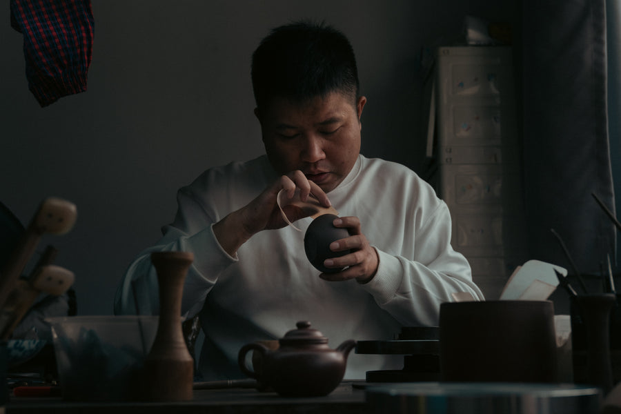 Longdan 龙蛋 - Yixing Teapot, Duanni yellow clay