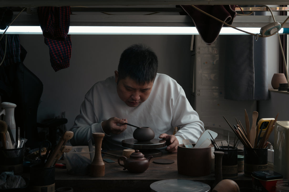 Longdan 龙蛋 - Yixing Teapot, Duanni yellow clay