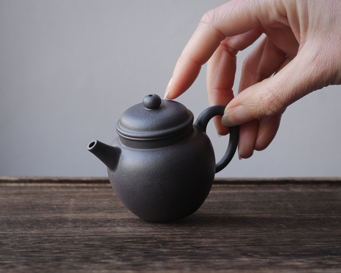 Wu hui Deyun 焐灰德韵 - Yixing Teapot in Benshanluni green clay