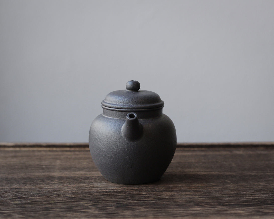 Wu hui Deyun 焐灰德韵 - Yixing Teapot in Benshanluni green clay