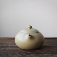 Bian Xishi 扁西施 - Yixing Teapot, Benshan Luni green clay