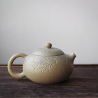 Bian Xishi 扁西施 - Yixing Teapot, Benshan Luni green clay