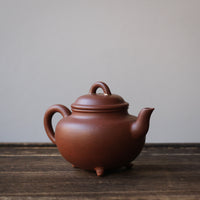 Tripod 三足水平 - Yixing Teapot, Qingshuini clay