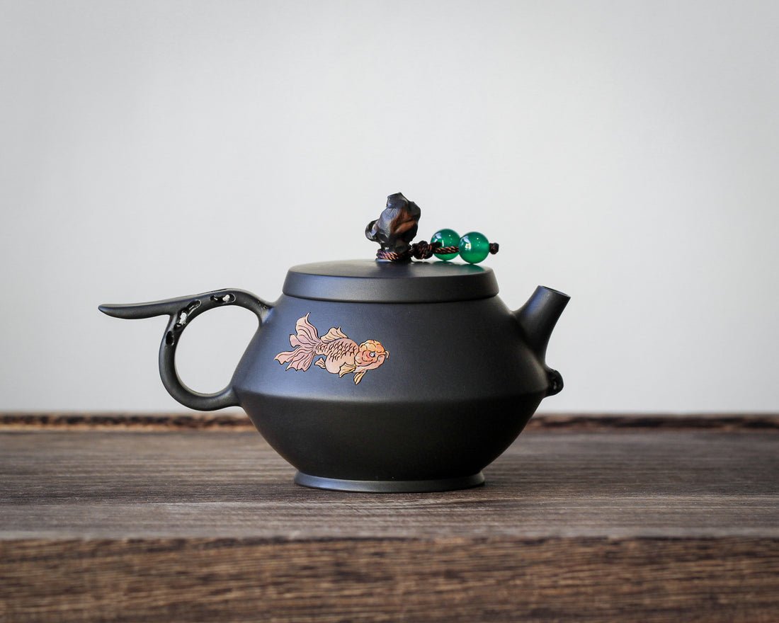 Jianshui Teapot - Goldfish 金鱼