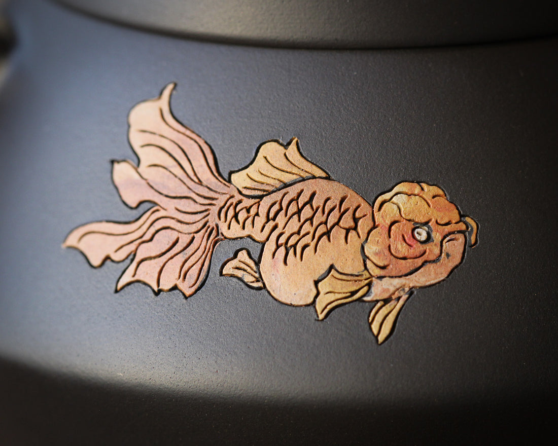 Jianshui Teapot - Goldfish 金鱼