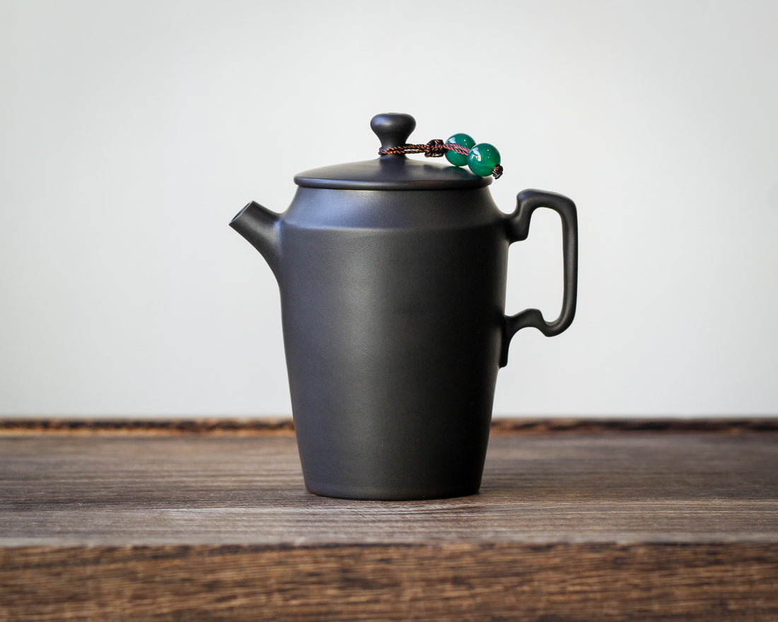 Jianshui Teapot - Green Camelia 绿茶花