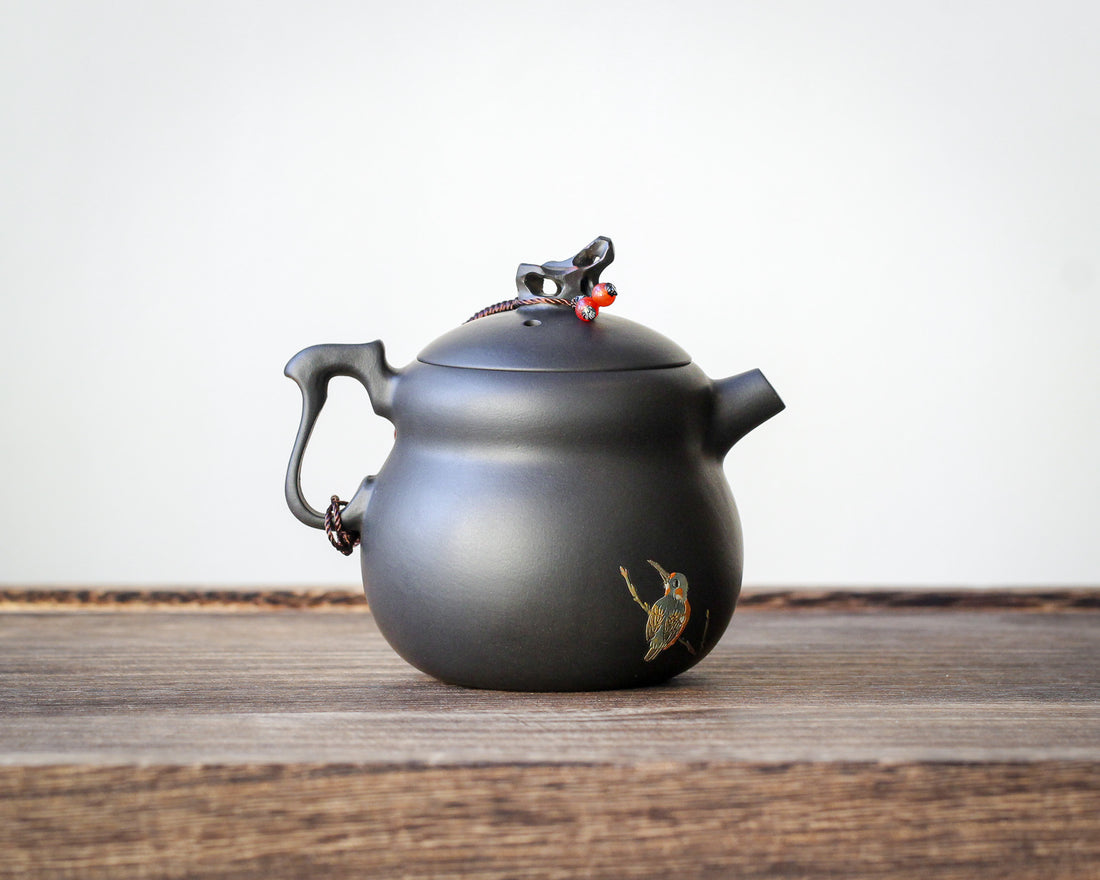 Jianshui Teapot - Kingfisher 翠鸟