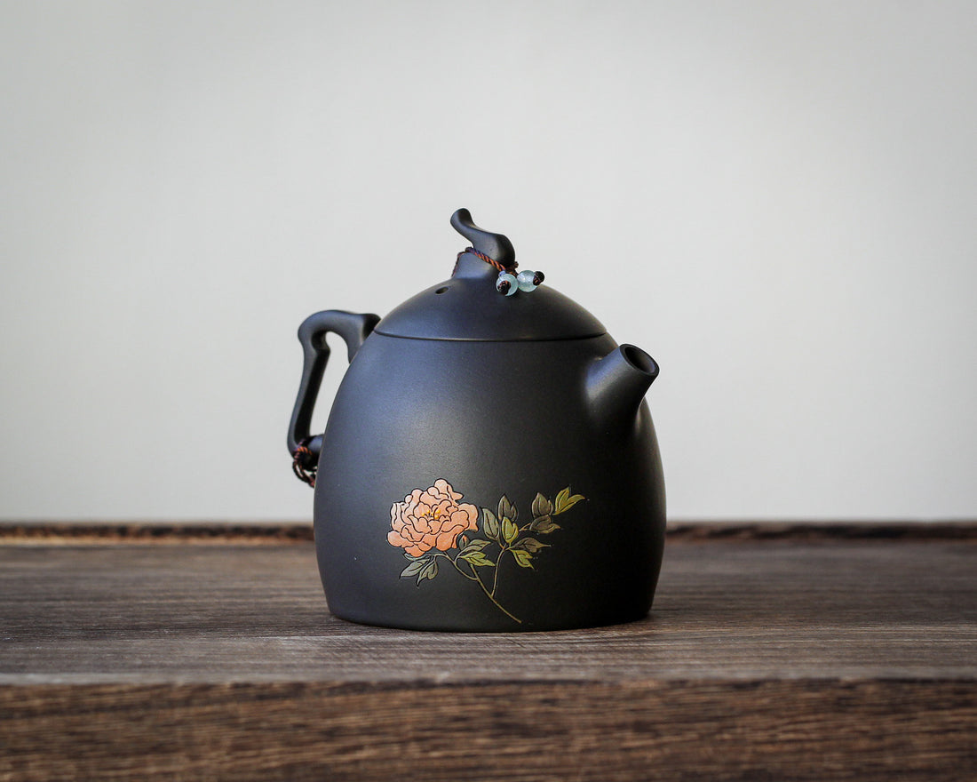 Jianshui Teapot - Peony 牡丹