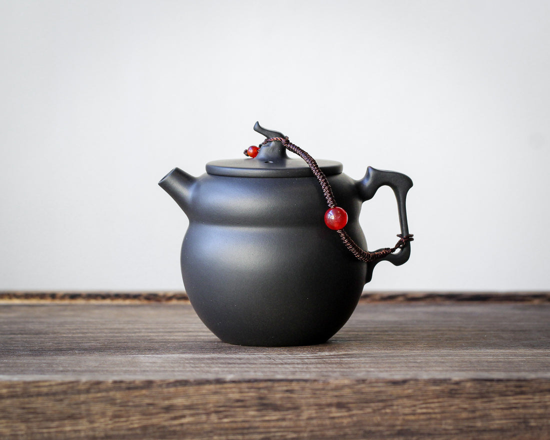 Jianshui Teapot - Pink Camelia 粉茶花