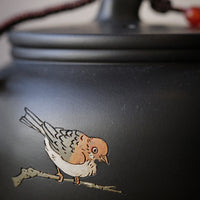 Jianshui Teapot - Red Sparrow 麻雀