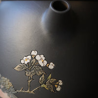Jianshui Teapot - Robin and Cherry blossoms 知更鸟, 樱花
