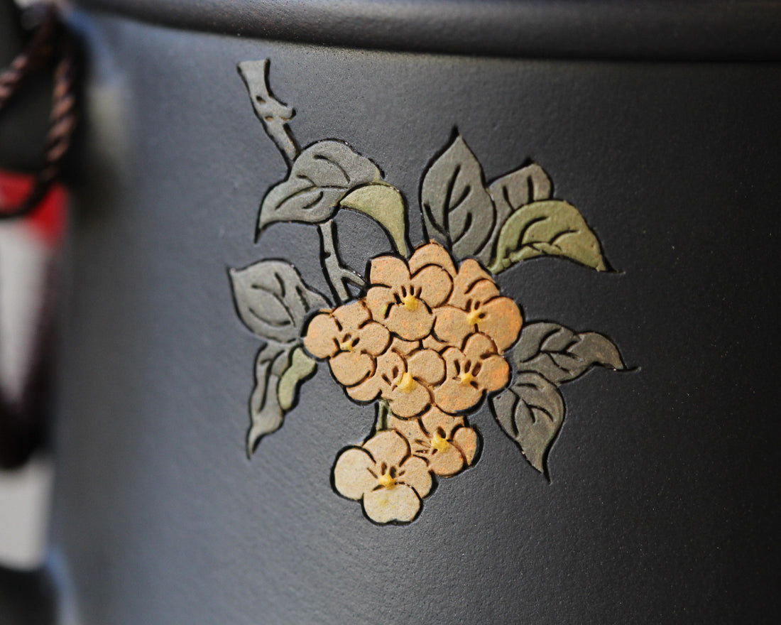 Jianshui Teapot - Autumn Osmanthus 桂花