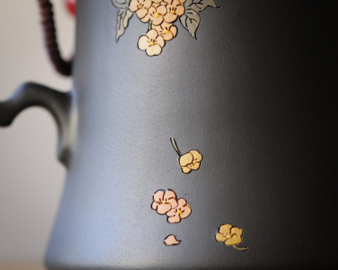 Jianshui Teapot - Autumn Osmanthus 桂花