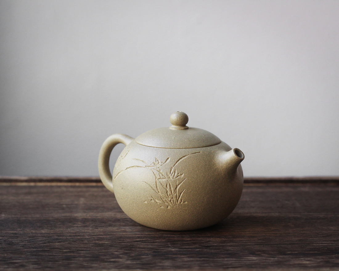 Xishi 西施 - Yixing Teapot, Benshan Luni green clay