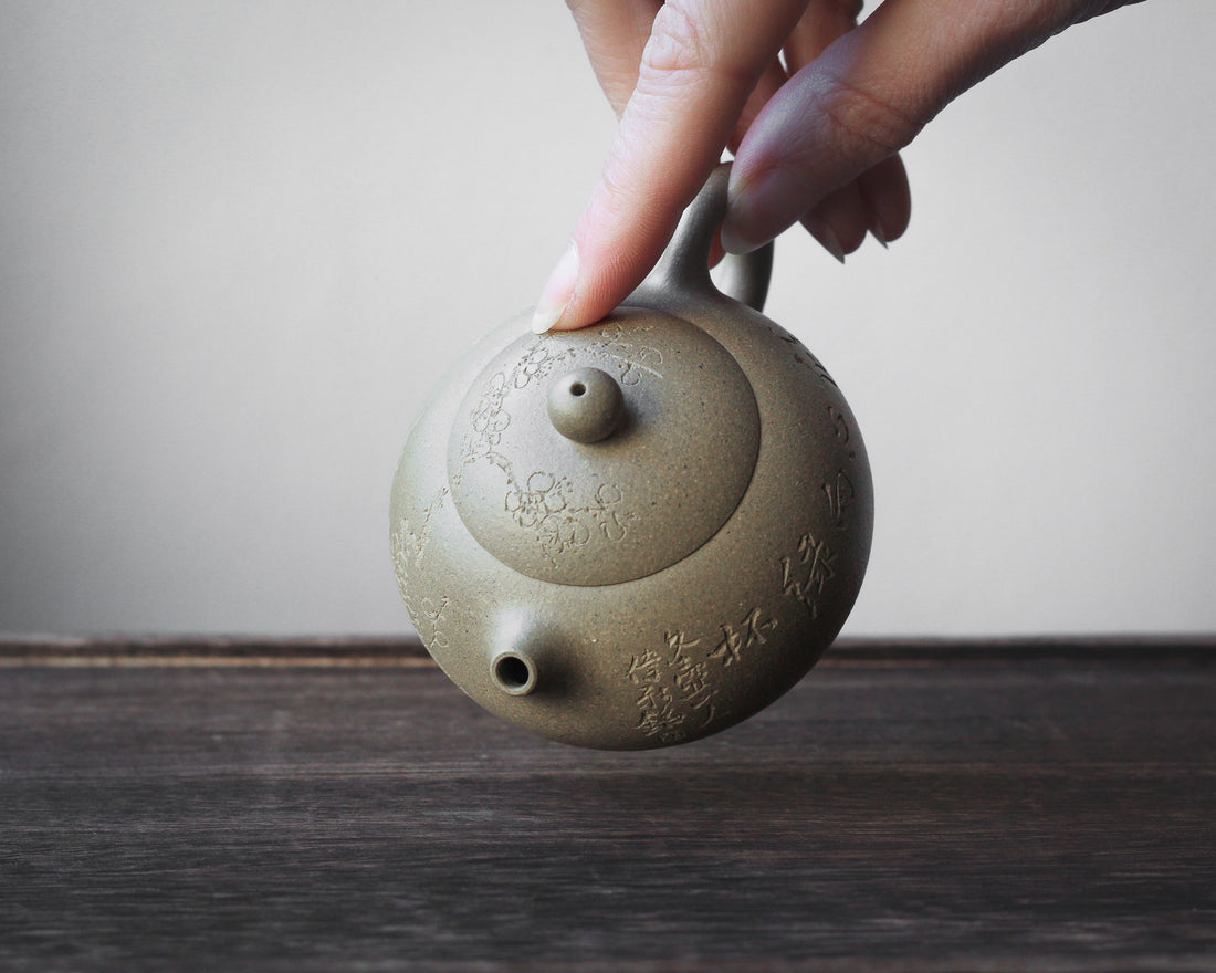 Xishi 西施 - Yixing Teapot, Benshan Luni green clay