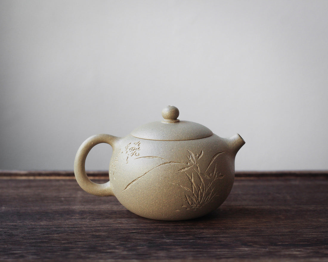 Xishi 西施 - Yixing Teapot, Benshan Luni green clay